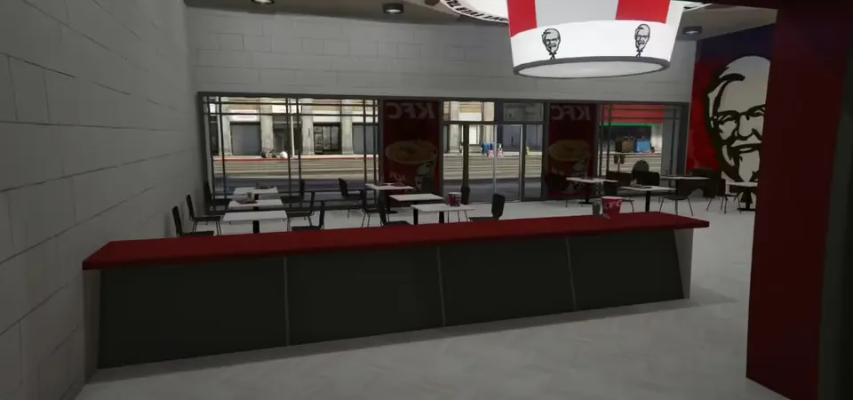 Vista previa del recurso KFC Map V2 (MLO) FiveM 5