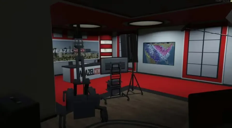 Prévia do recurso Weazel News MLO v3 FiveM 2