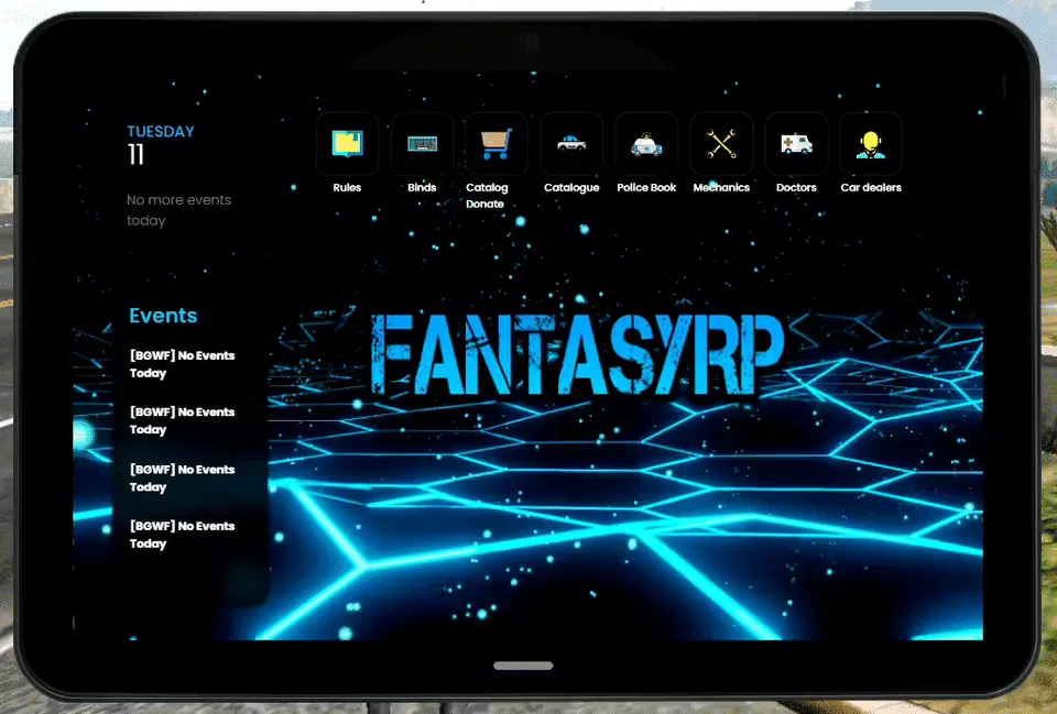 Advanced Tablet V1.0 [Standalone] FiveM resource preview