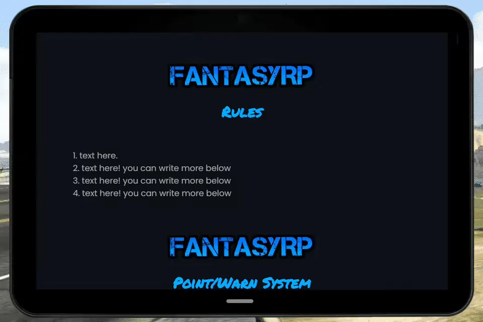 Aperçu de la ressource Advanced Tablet V1.0 [Standalone] FiveM 2