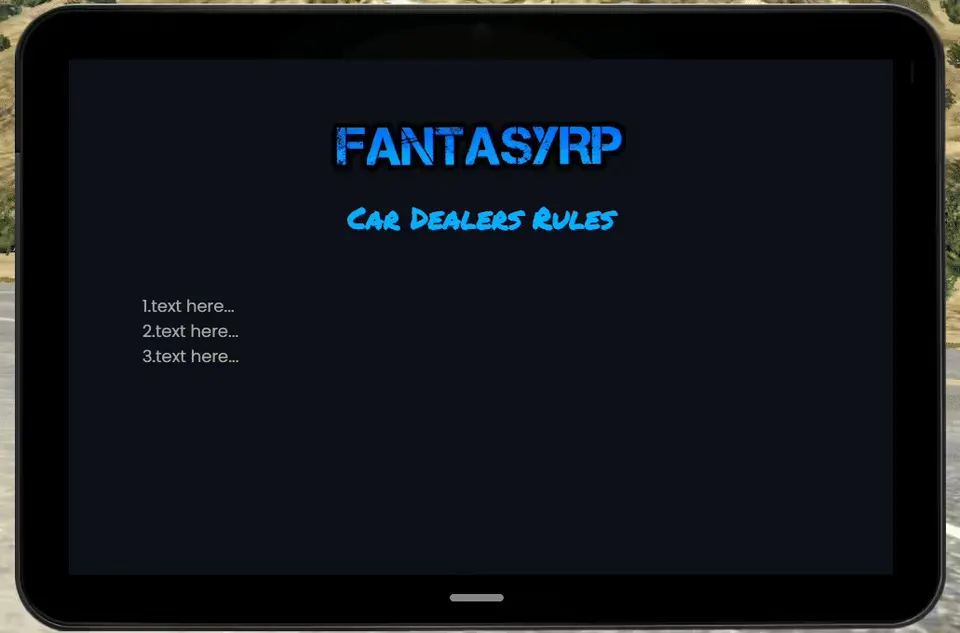 Aperçu de la ressource Advanced Tablet V1.0 [Standalone] FiveM 3