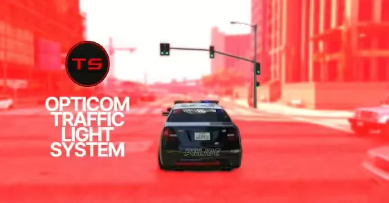 Opticom Traffic Light System FiveM resource preview