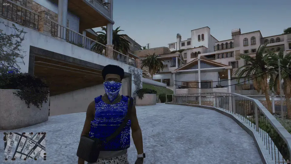 Gang Base HUGE (Crips/Neutral) FiveM resource preview