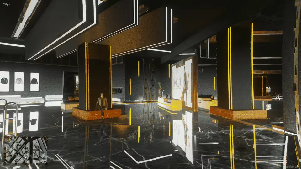 Cyberpunk Clothes Shop FiveM resource preview