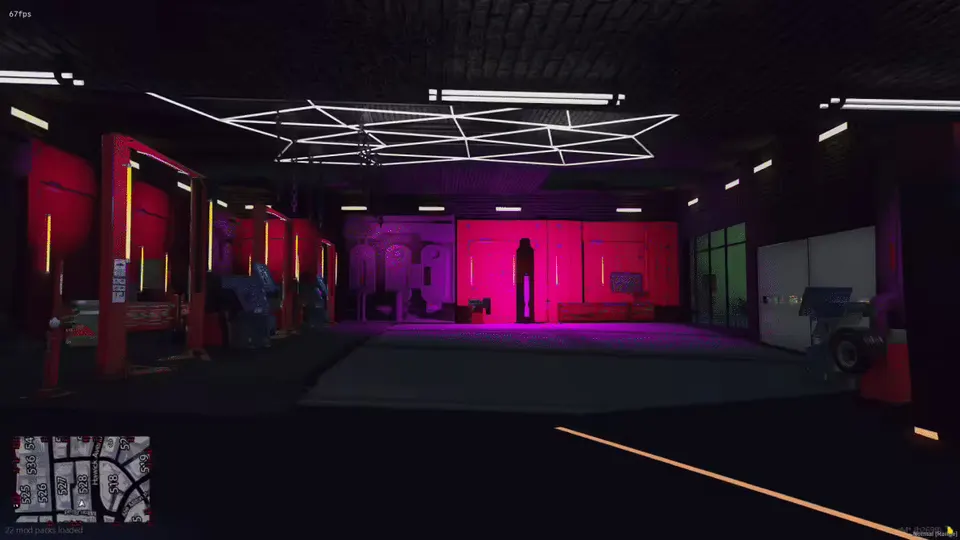 Visualização do recurso Cyberpunk Mechanic FiveM 3