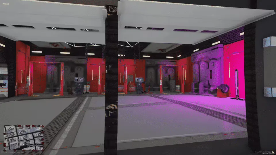 Visualização do recurso Cyberpunk Mechanic FiveM 4