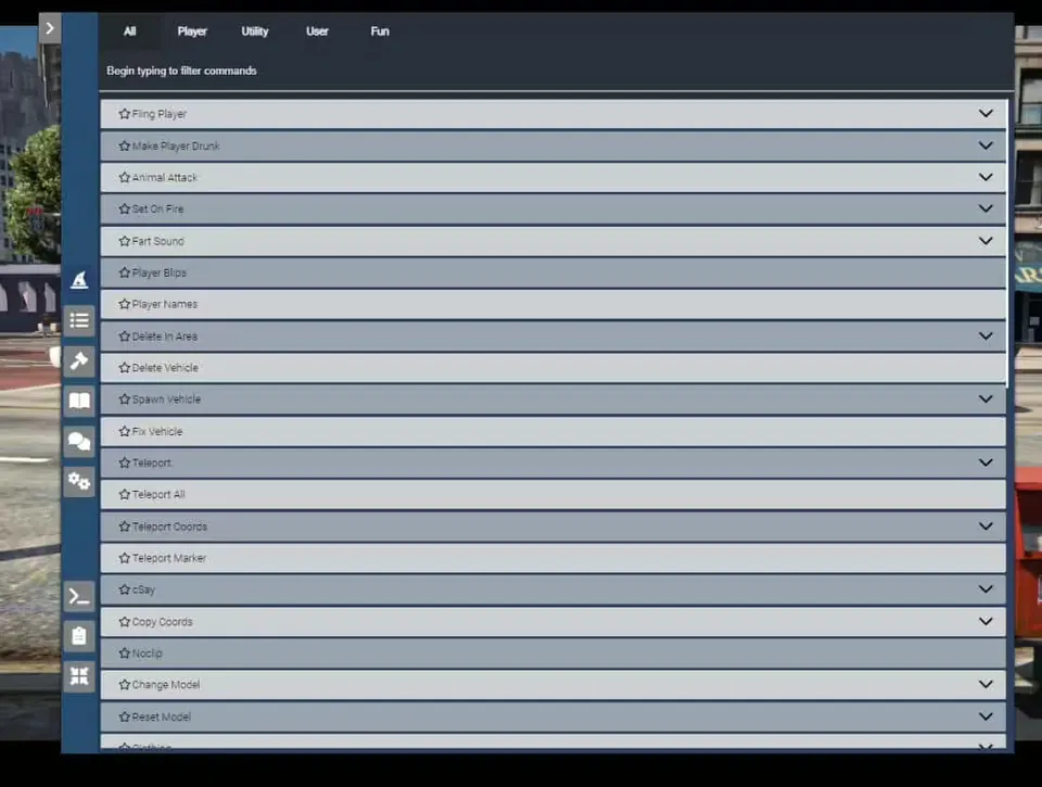 Mercy AdminMenu (ESX/QB) v3.5.5 FiveM aperçu de la ressource 2