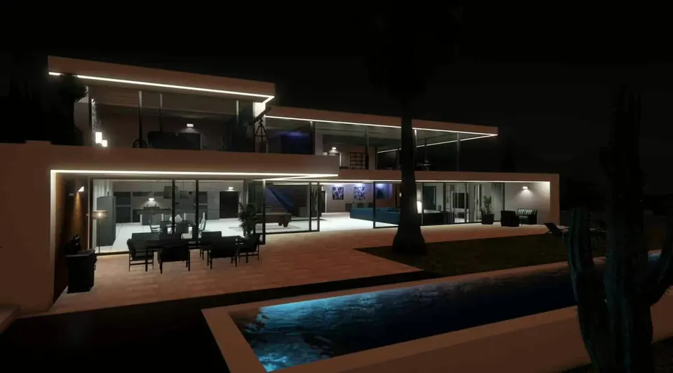 Aperçu de la ressource Shiny Mansion MLO FiveM 3