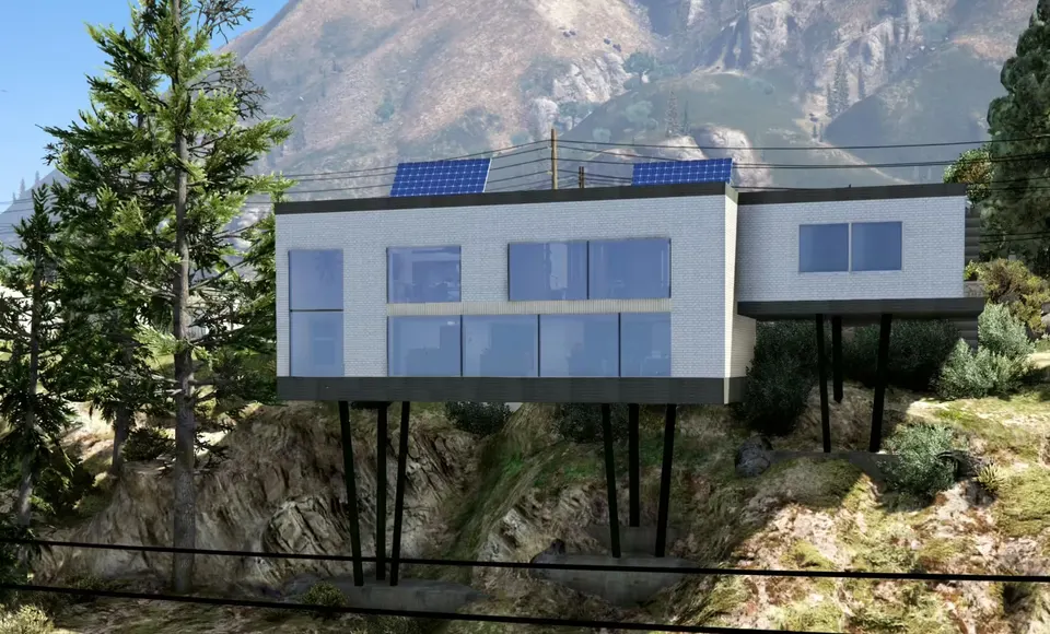 Pilotis Mansion MLO FiveM vista previa del recurso