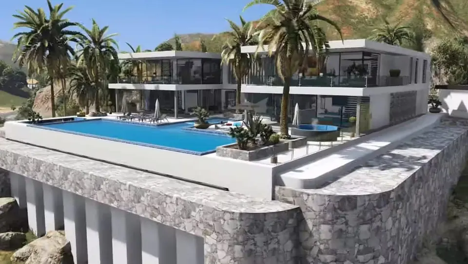 Vinewood Hills Mansion MLO FiveM resource preview