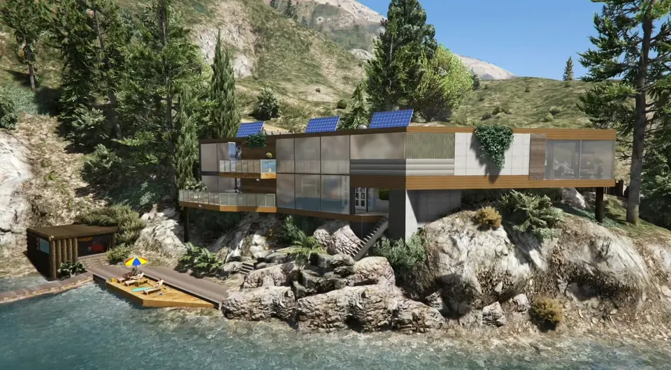 Wild Nature Villa MLO FiveM Ressourcen Vorschau 11
