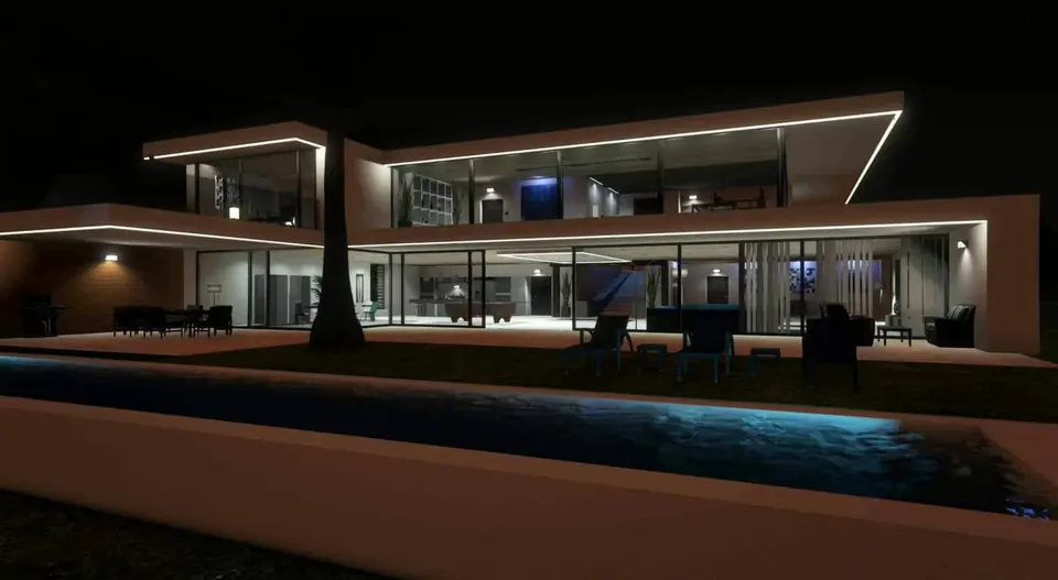 Aperçu de la ressource Shiny Mansion MLO FiveM 2
