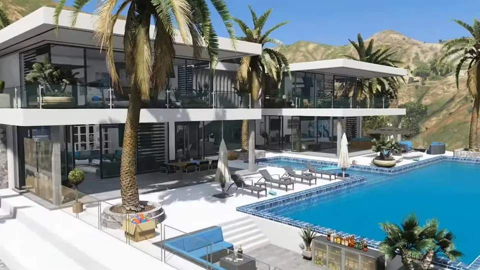 Vinewood Hills Mansion MLO FiveM aperçu de la ressource 5