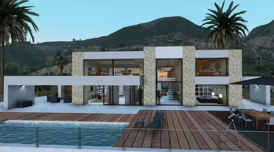Beach Villa MLO FiveM resource preview