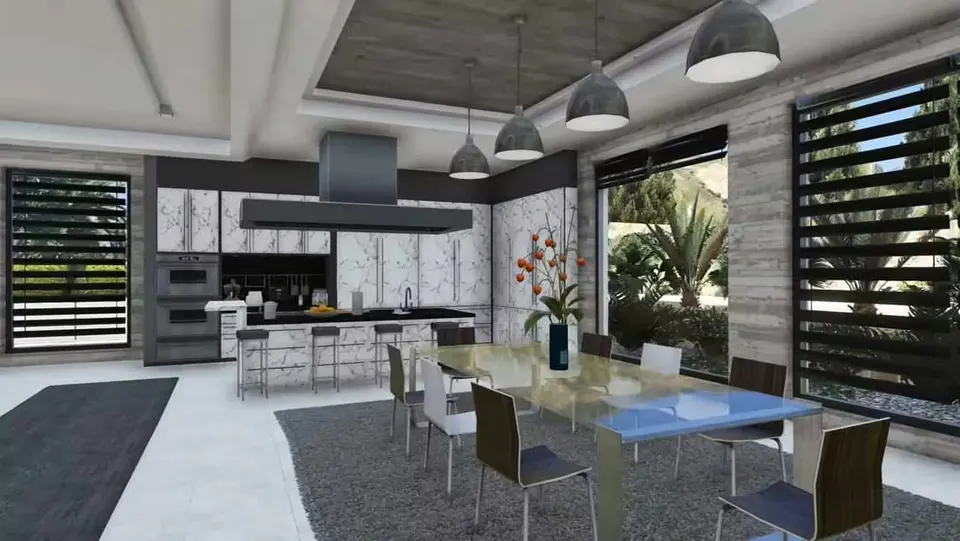 French Villa MLO FiveM Ressourcen Vorschau 5