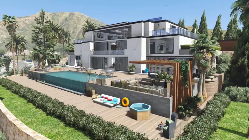 French Villa MLO FiveM Ressourcen Vorschau 2