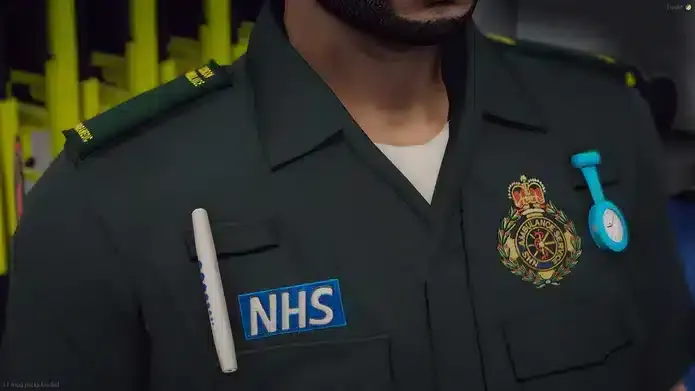 London Ambulance Service Uniform (EUP/Uniforms) FiveM visualização do recurso 19