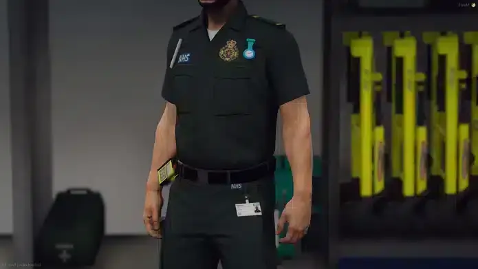 London Ambulance Service Uniform (EUP/Uniforms) FiveM visualização do recurso 18