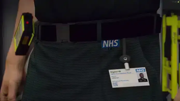London Ambulance Service Uniform (EUP/Uniforms) FiveM visualização do recurso 13