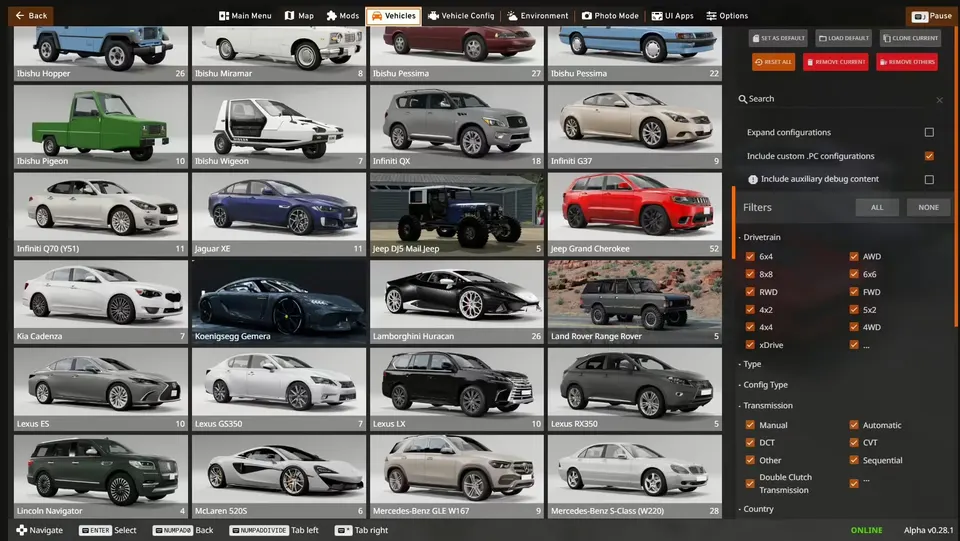 BeamNG Vehicle Package FiveM resource preview 3