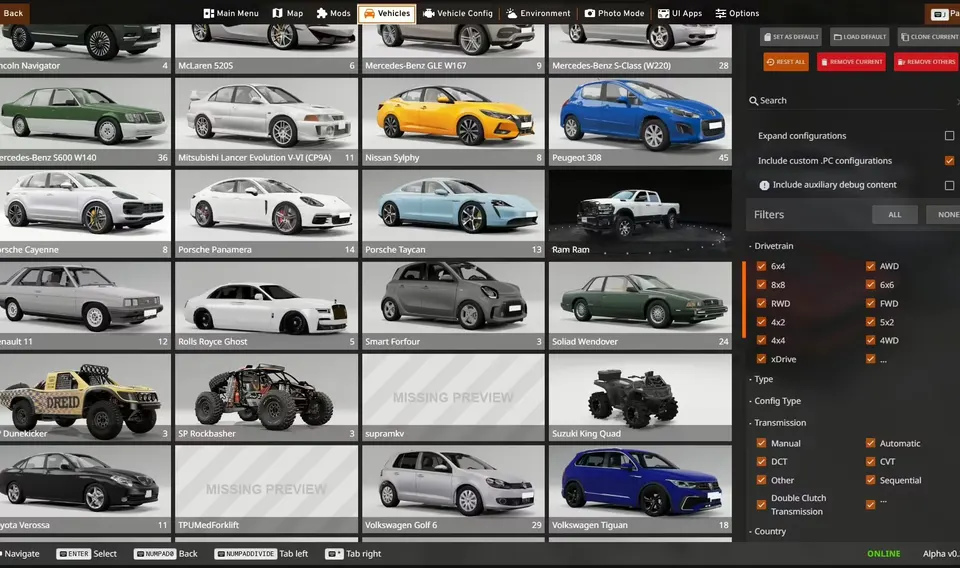 BeamNG Vehicle Package FiveM resource preview 2