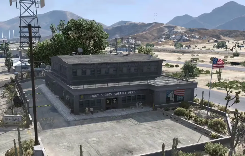Sandy Shores Sheriff Dept FiveM resource preview