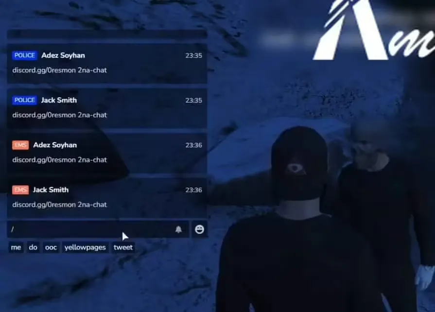 2NA Chat FiveM Ressourcen-Vorschau 3
