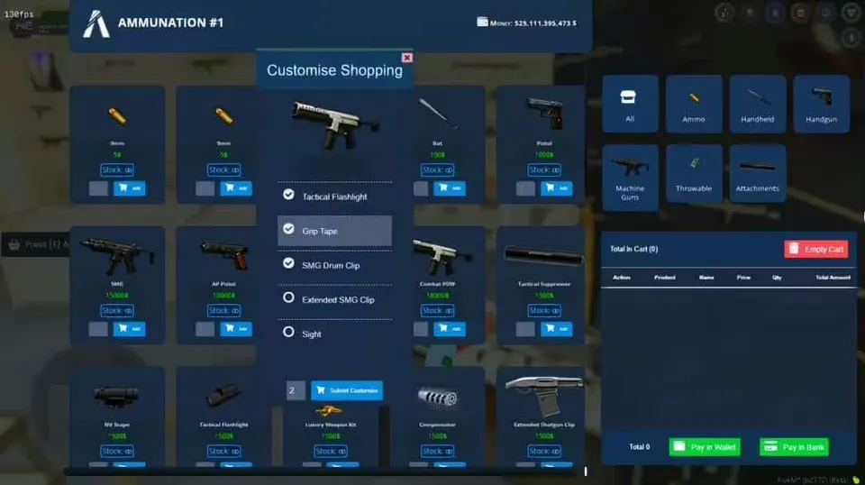 QBCore Advanced Shops: Store/Vehicle/Weapons/Movable FiveM resource preview 3