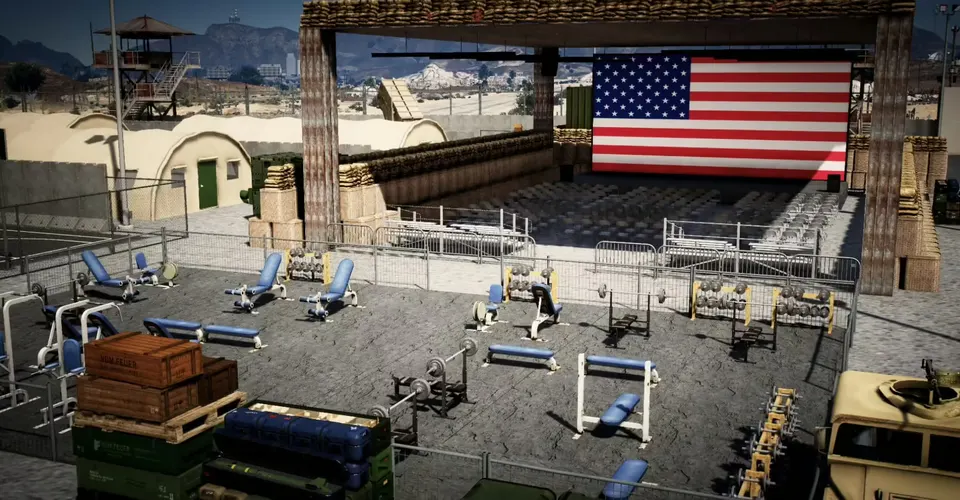 Military Base FiveM resource preview 6