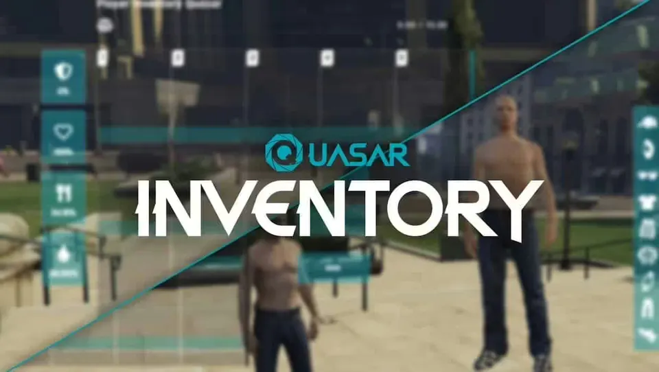 Quasar Inventory (QB/ESX) FiveM resource preview