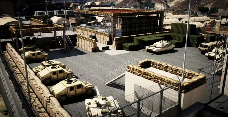 Military Base FiveM resource preview 3