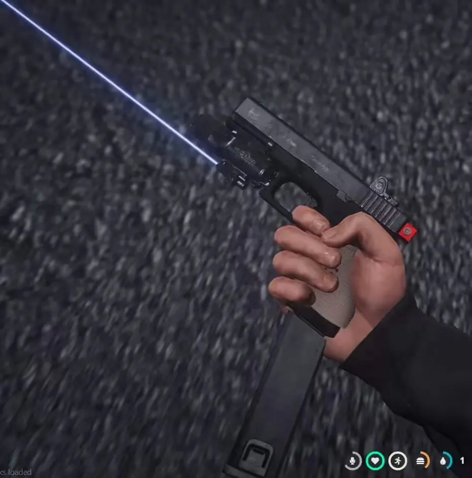 Glock (improved, Switch and Beam) FiveM resource preview