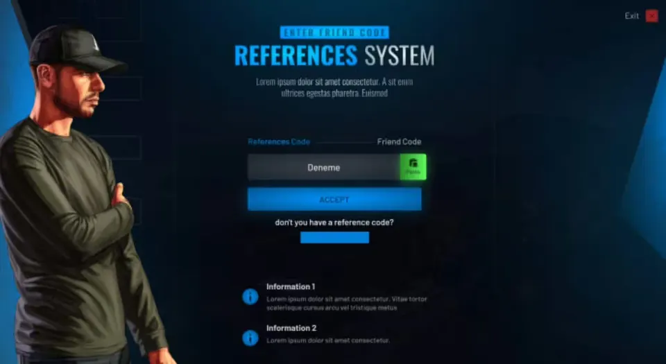 Système de références FiveM aperçu de la ressource 2