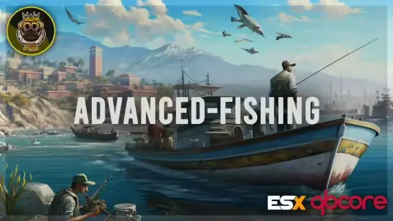 Pug Fishing FiveM resource preview