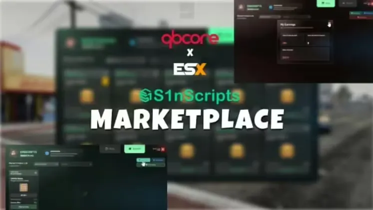 S1N Marketplace FiveM resource preview
