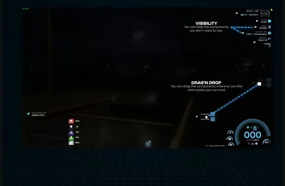 Wais HUD V5 (ESX/QB) FiveM resource preview 6