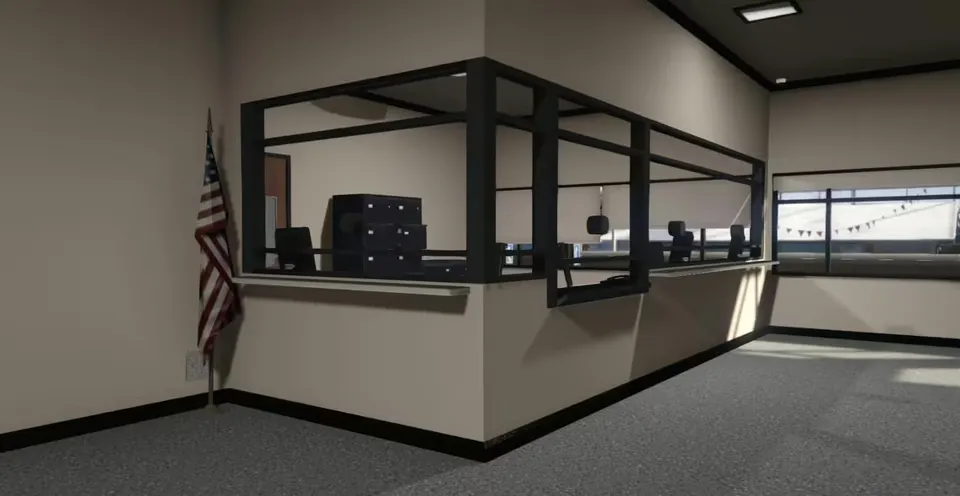 Sandy Shores EMS + Police Station FiveM resource preview 2