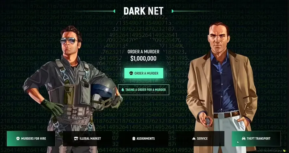 DarkNet Script FiveM resource preview