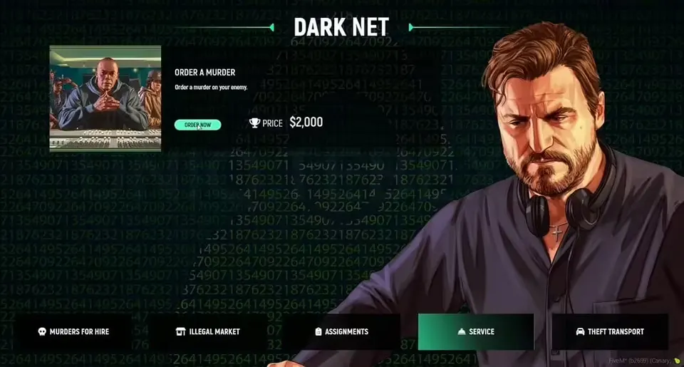 DarkNet Script FiveM resource preview 3