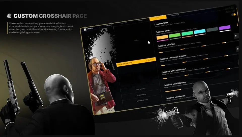 FPS Boost / Crosshair FiveM resource preview 2