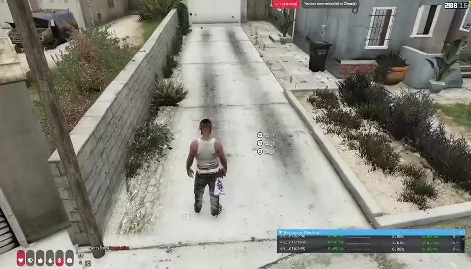 AN Interaktionsmenü (GTA 6-inspiriertes Interaktionsmenü) FiveM Ressourcenvorschau