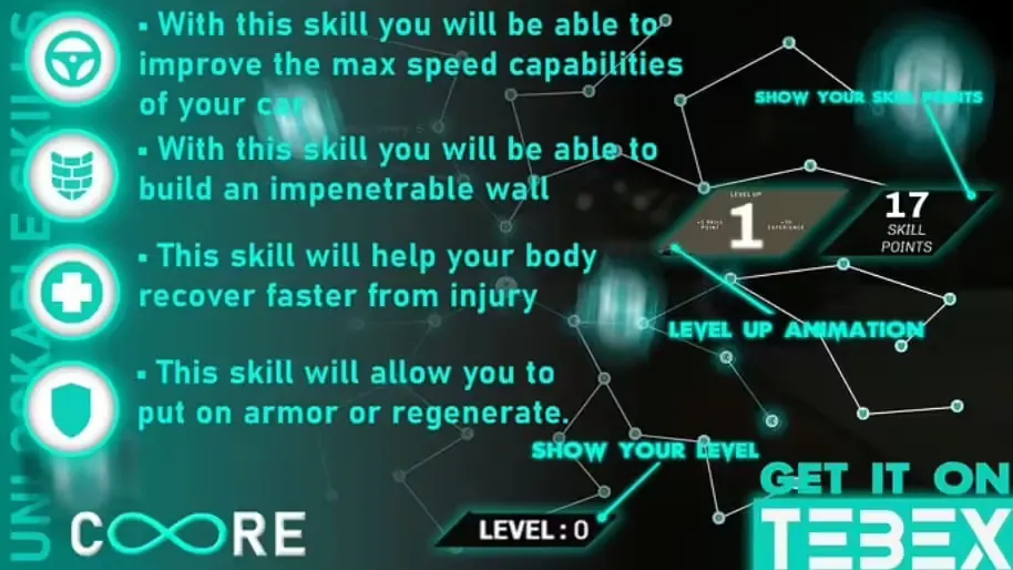 Core - Skill System FiveM Ressourcen-Vorschau 3