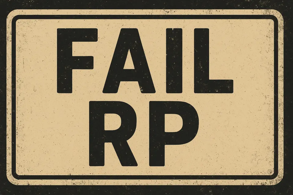 Fail RP (incumplimiento del rol)