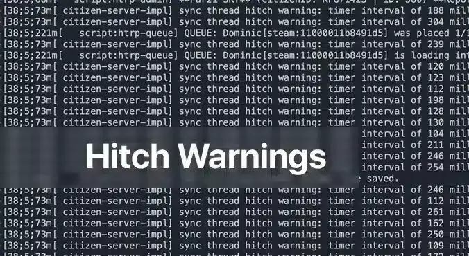 How to Fix Server Thread Hitch Warnings
