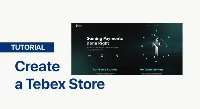 Comment créer une boutique Tebex pour un serveur FiveM