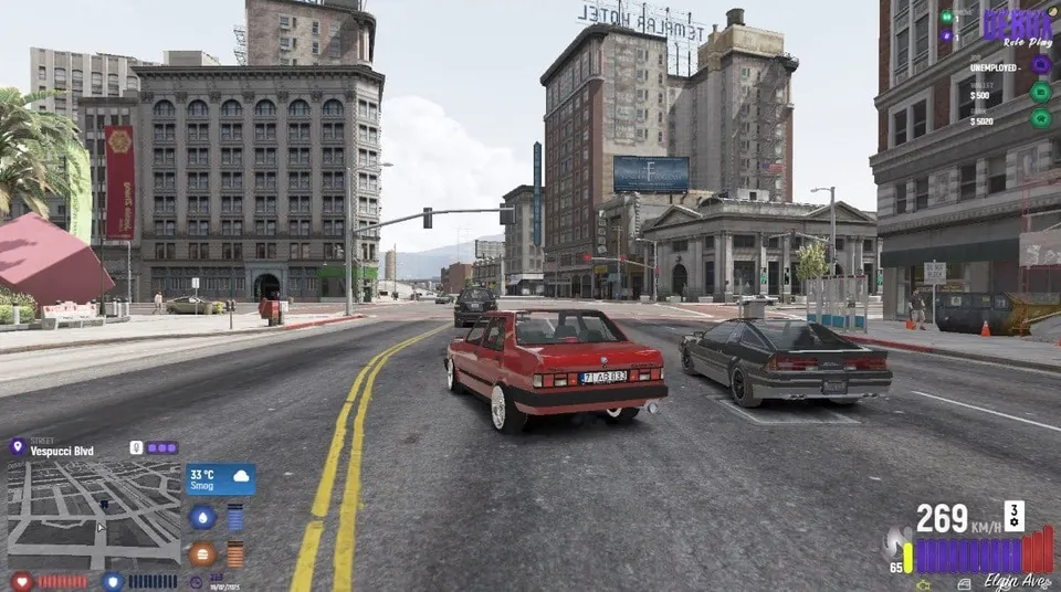 BakiTelli HUD V1 FiveM resource preview 3