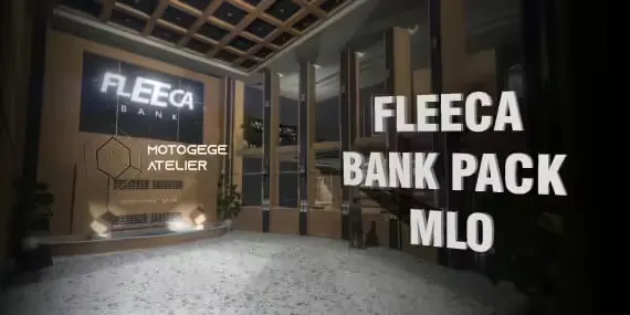 Fleeca Bank Pack MLO FiveM Ressourcenvorschau