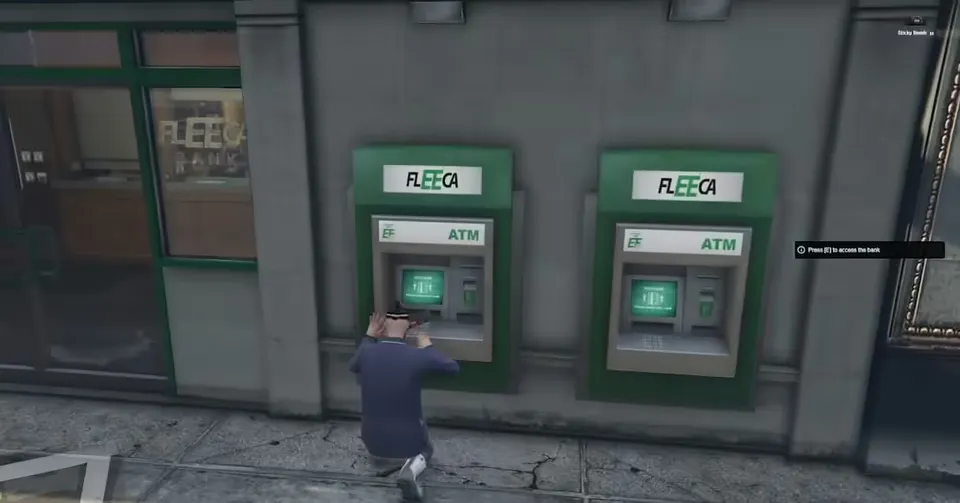 ATM Robbery (C4 explosion, Drilling animation) FiveM resource preview