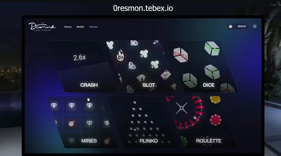 0R Casino (FiveM Casino System) FiveM aperçu de la ressource 2