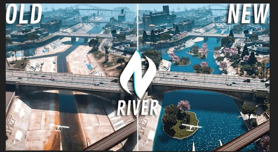 Prévia do recurso Los Santos River FiveM 2